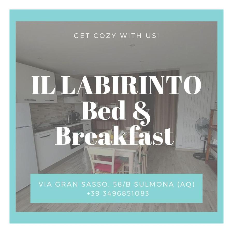 Bed and Breakfast Il Labirinto à Sulmona Extérieur photo